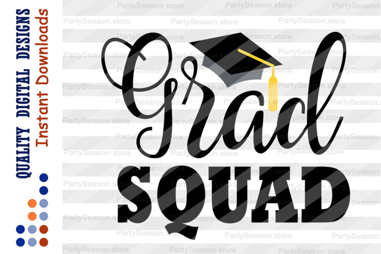 Download Grad Squad Svg Graduation Svg Kindergarten (126266) | SVGs ...