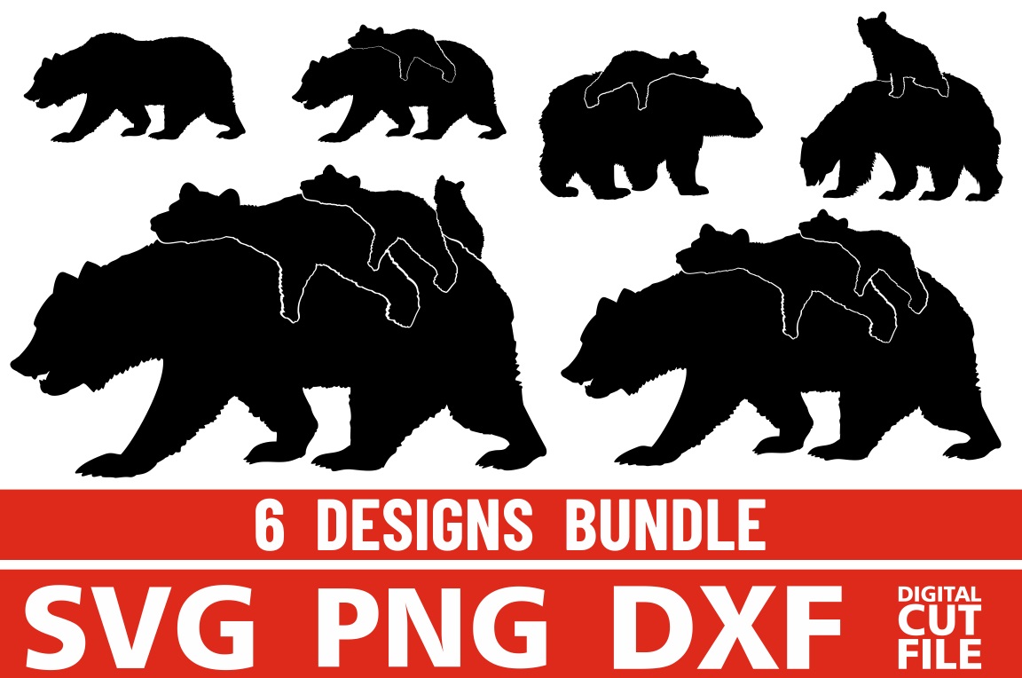 Free Free 224 Family Bear Svg SVG PNG EPS DXF File
