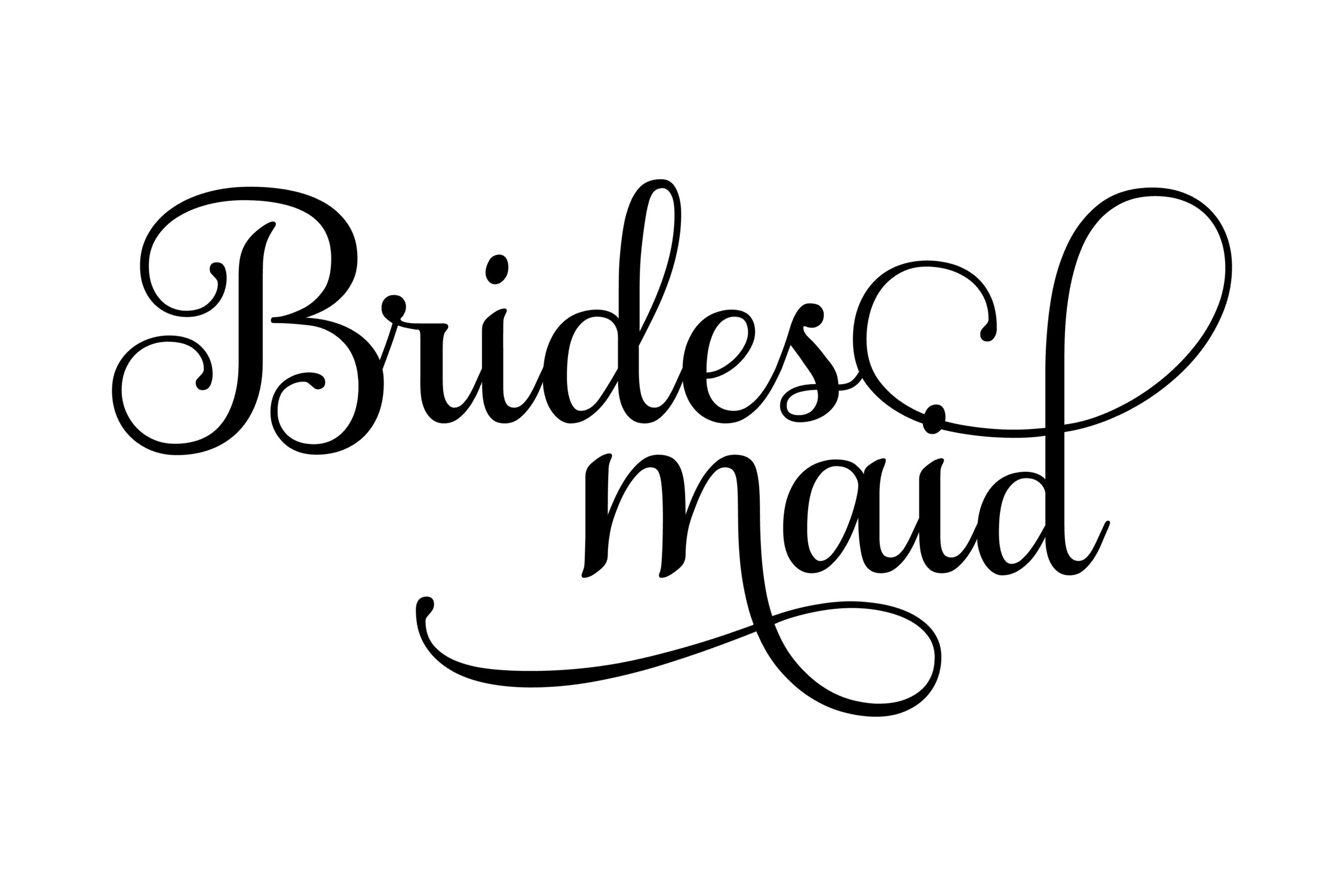Download Bridesmaid SVG.