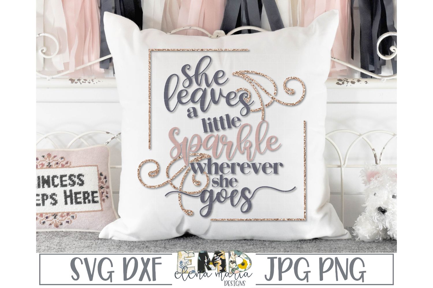 Download Baby Girl SVG |She Leaves A Little Sparkle Wherever is goes