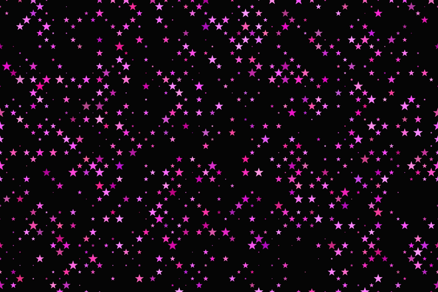 16 Pink Seamless Star Patterns