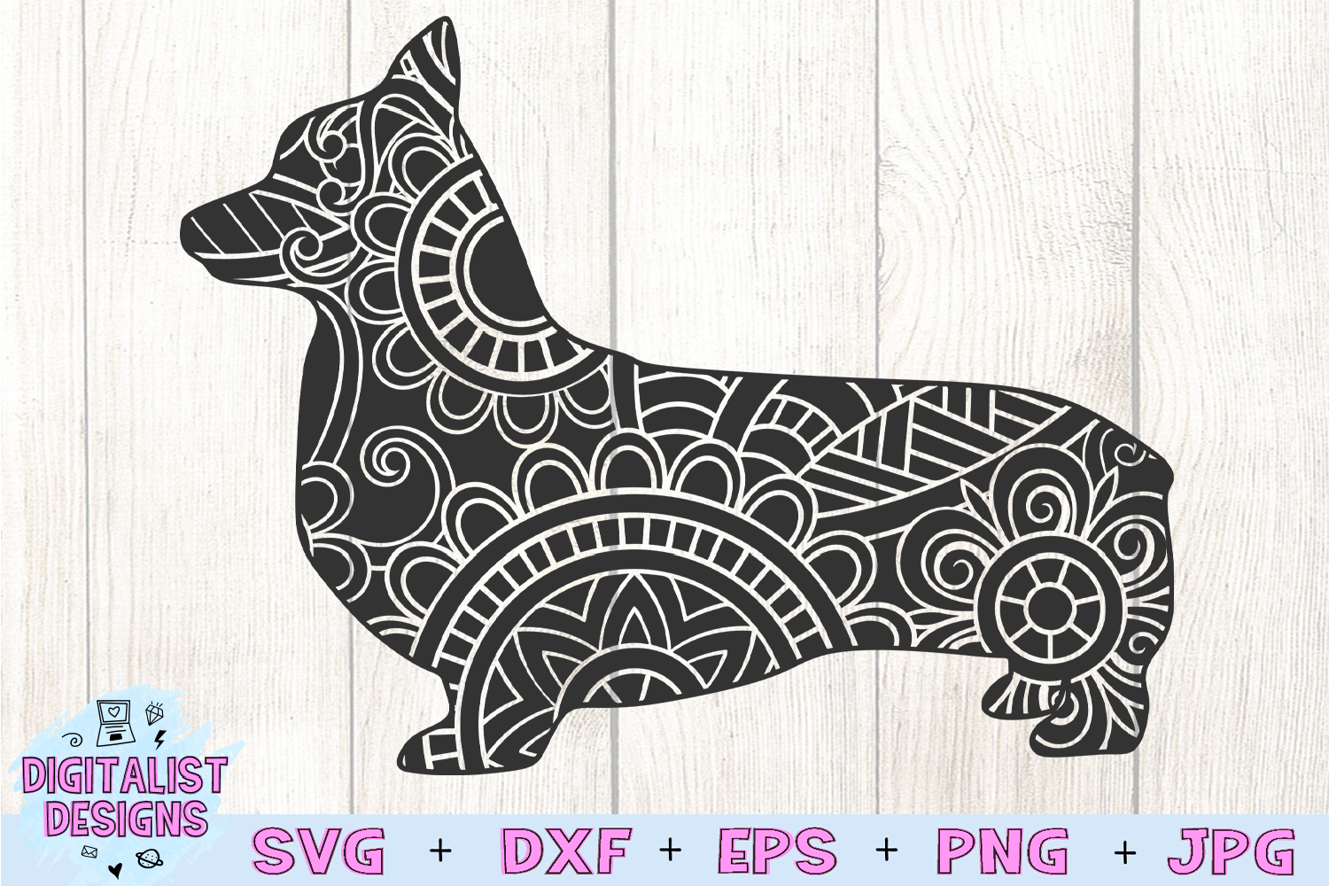 Free Free Mandala Svg Dog 160 SVG PNG EPS DXF File