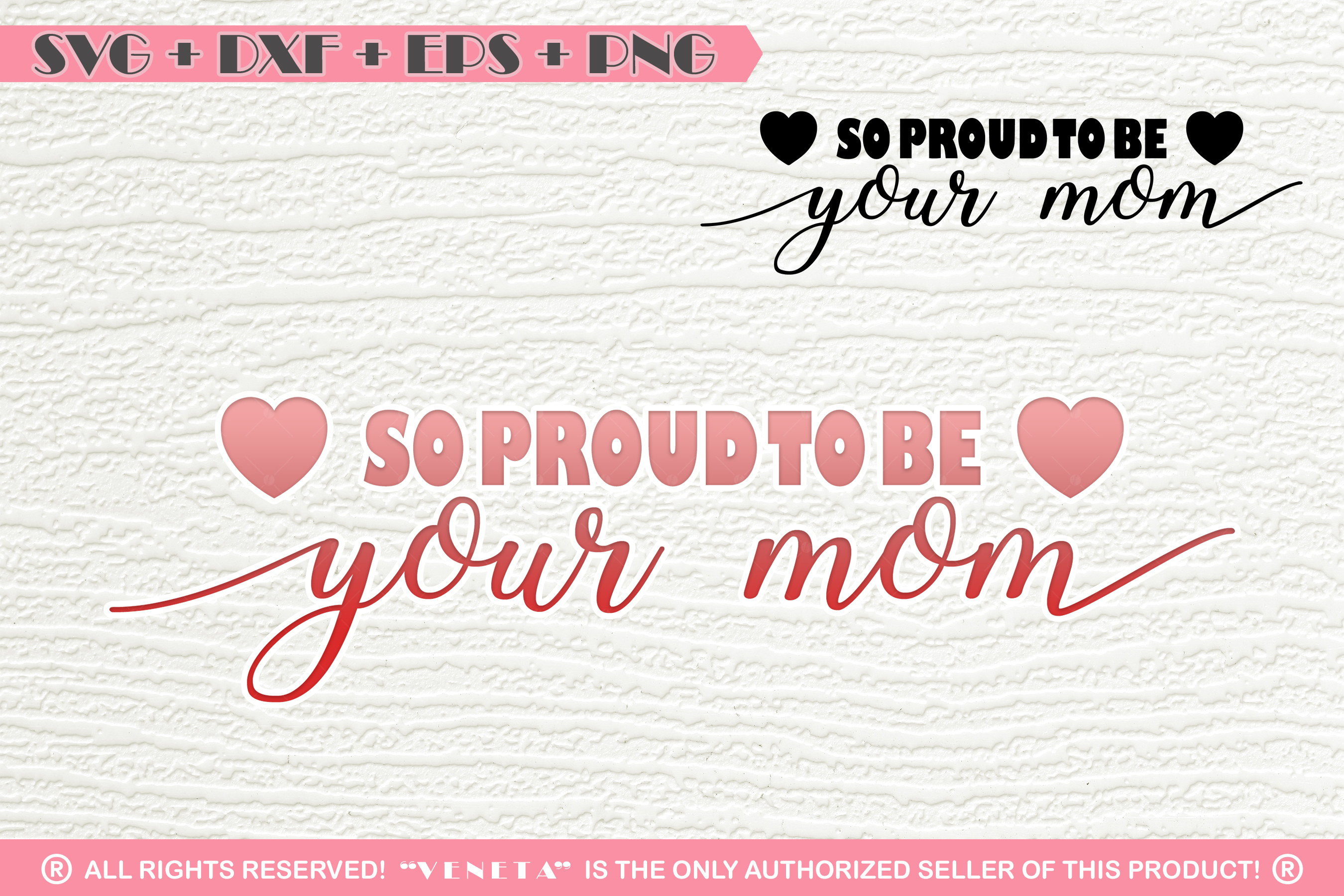 Download Proud to be your mom| Quotes| SVG DXF PNG EPS Cutting File