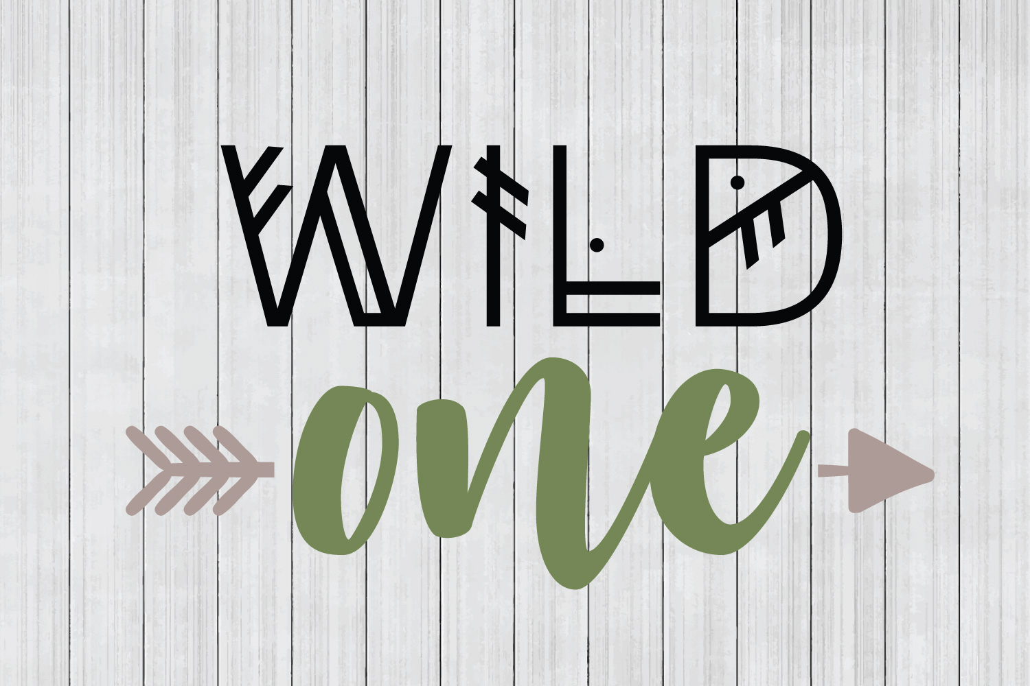 Wild One SVG, First Birthday SVG, Tribal SVG, DXF File, Cuttable File (104755) | SVGs | Design ...
