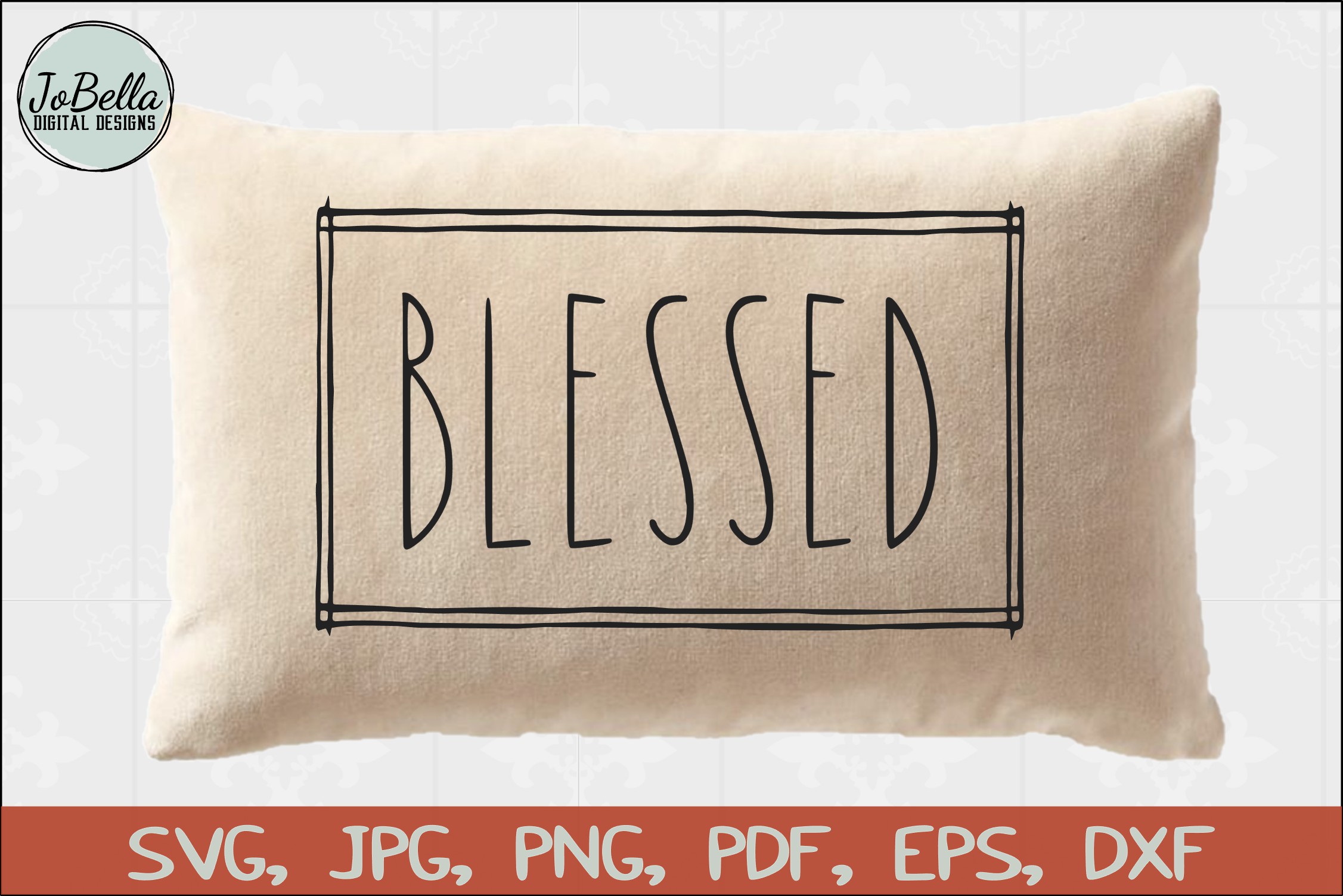 Download Blessed SVG, Sublimation PNG and Printable