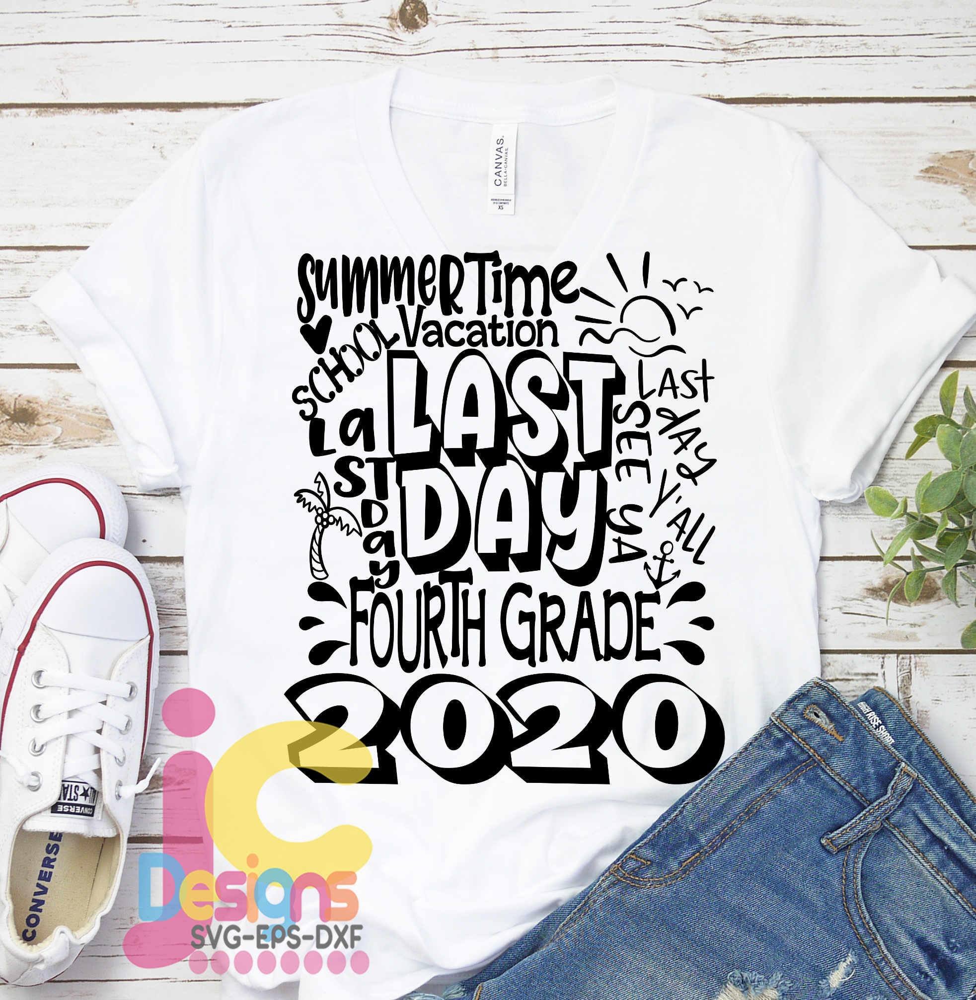 Download 2020 Fourth 4th Grade Last day of school svg Design Cricut