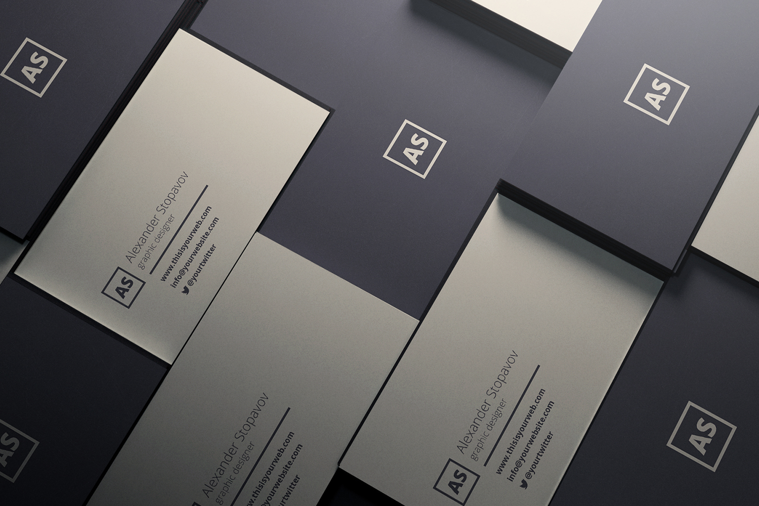 Minimal Executive Business Card BC060