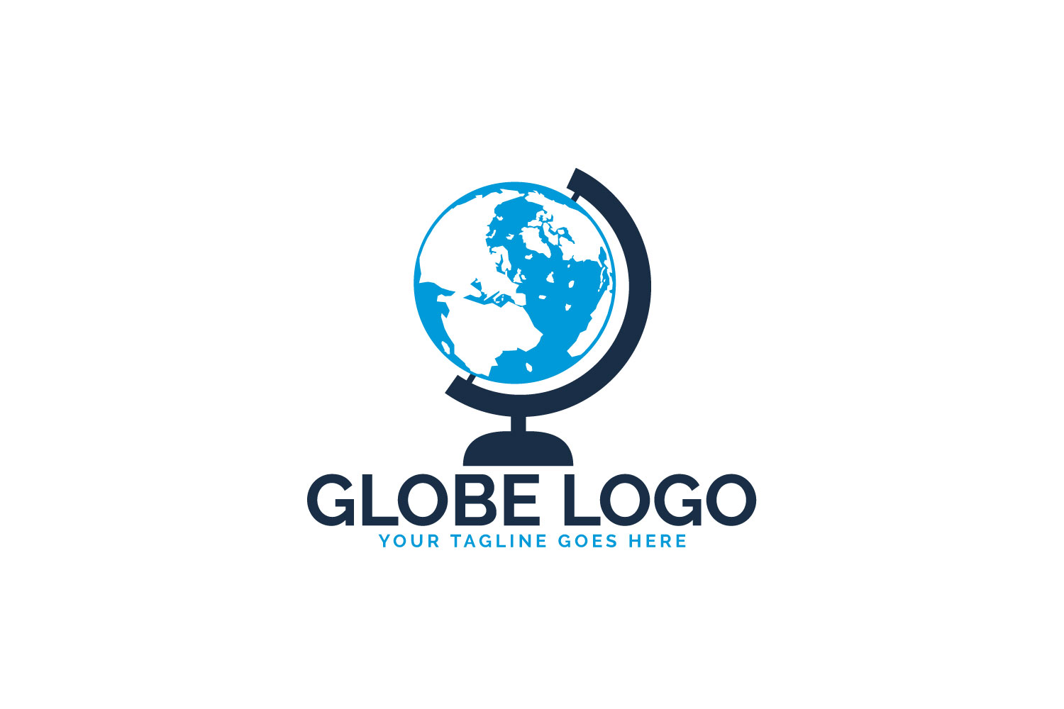 Globe Logo Design. (245484) | Logos | Design Bundles
