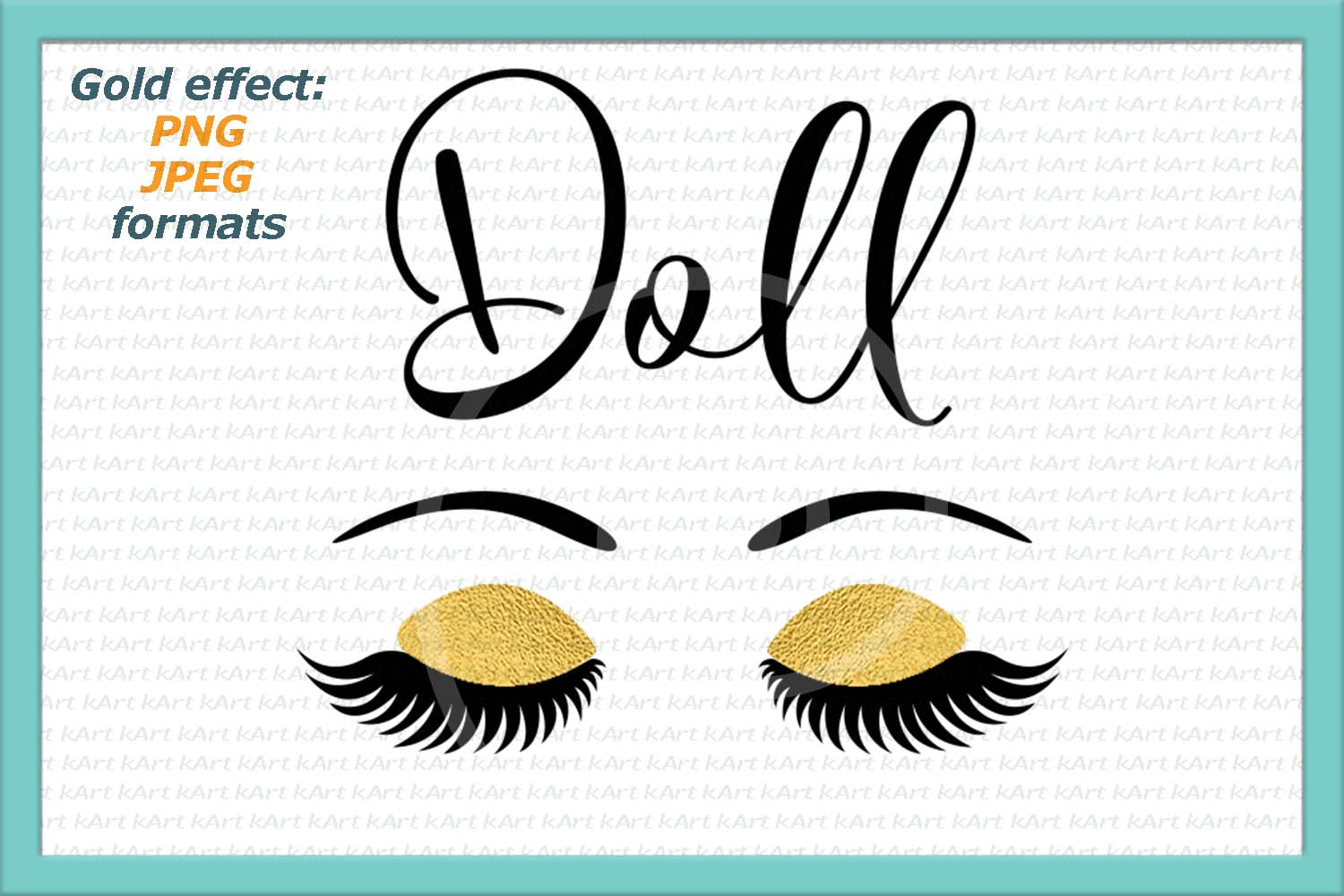 Download doll face eyelashes