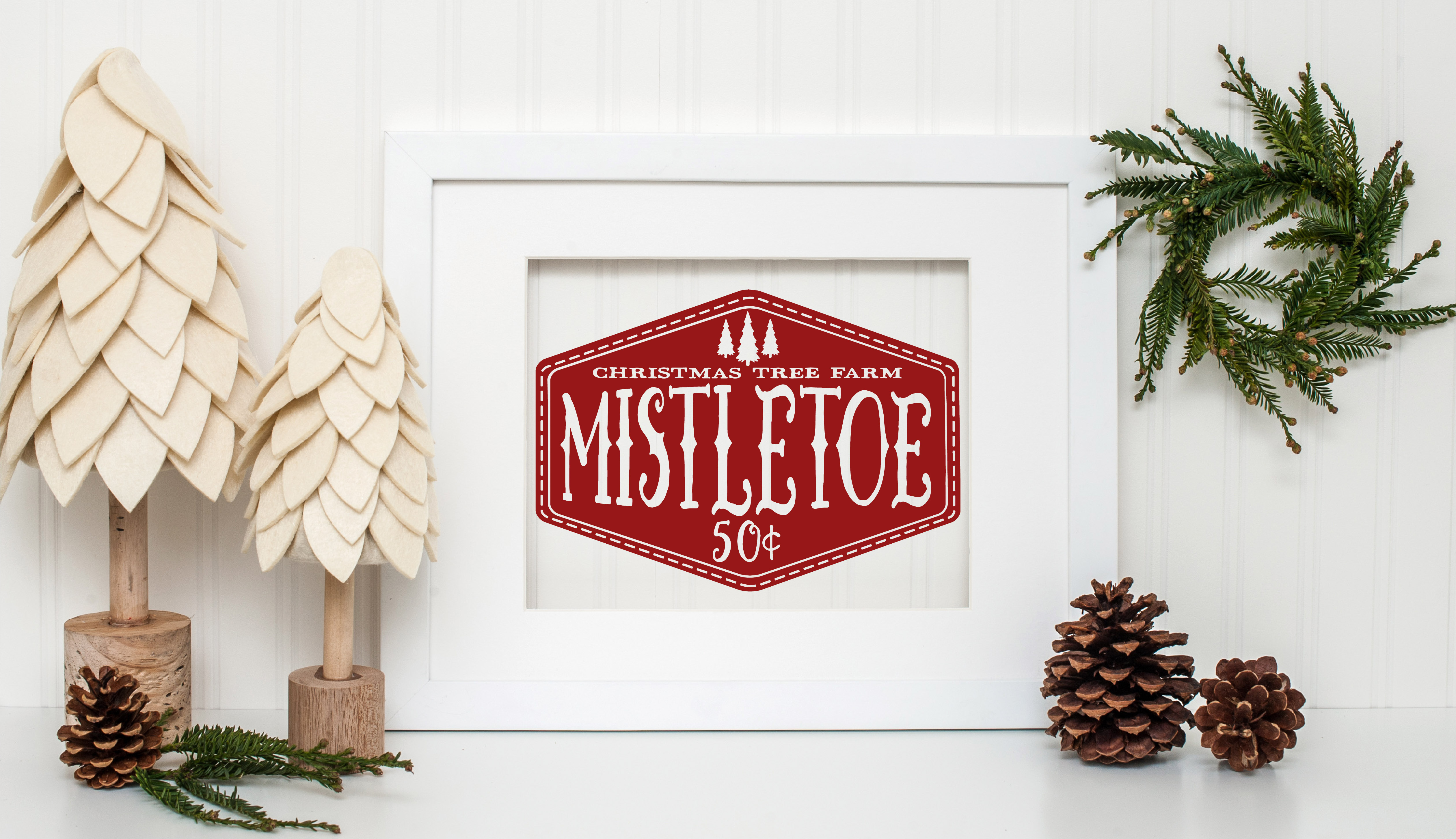 Download Mistletoe Christmas Tree Farm SVG