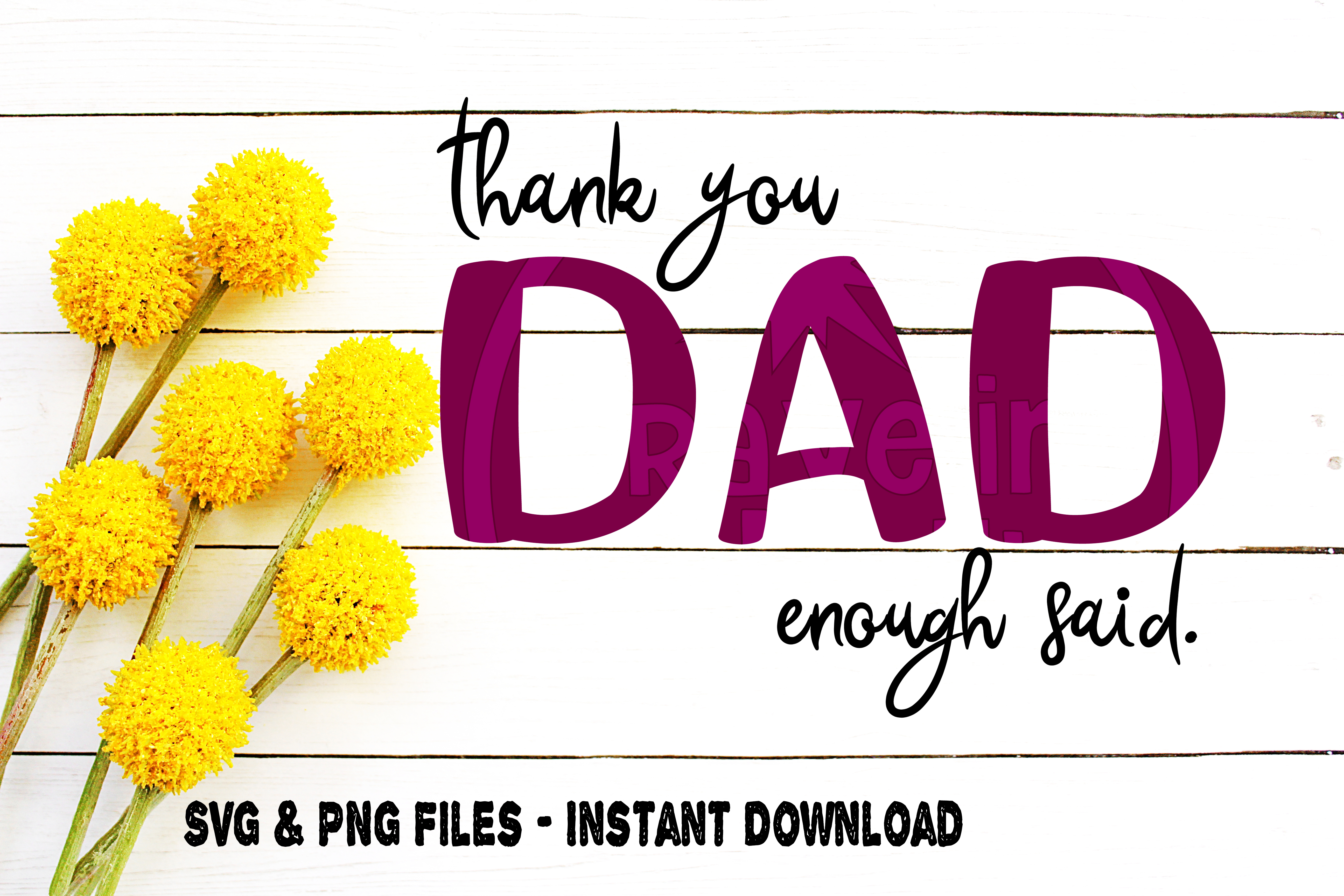 Download Dad svg, Father's day svg, thank you dad svg, Gift Idea ...
