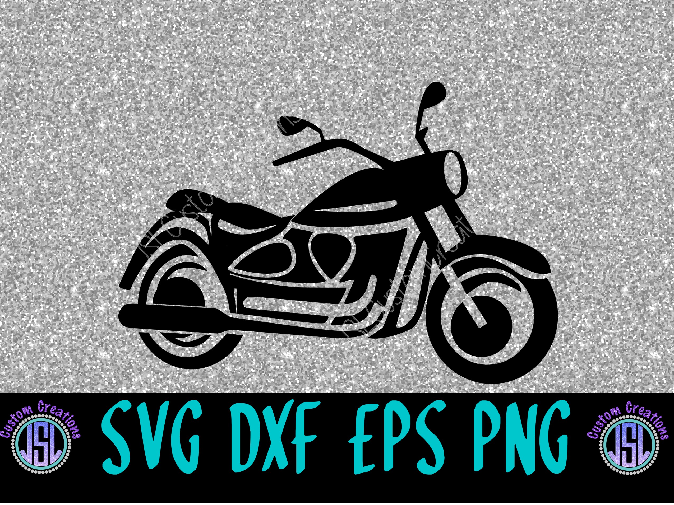 Download Motorcycle SVG EPS DXF PNG Digital Download