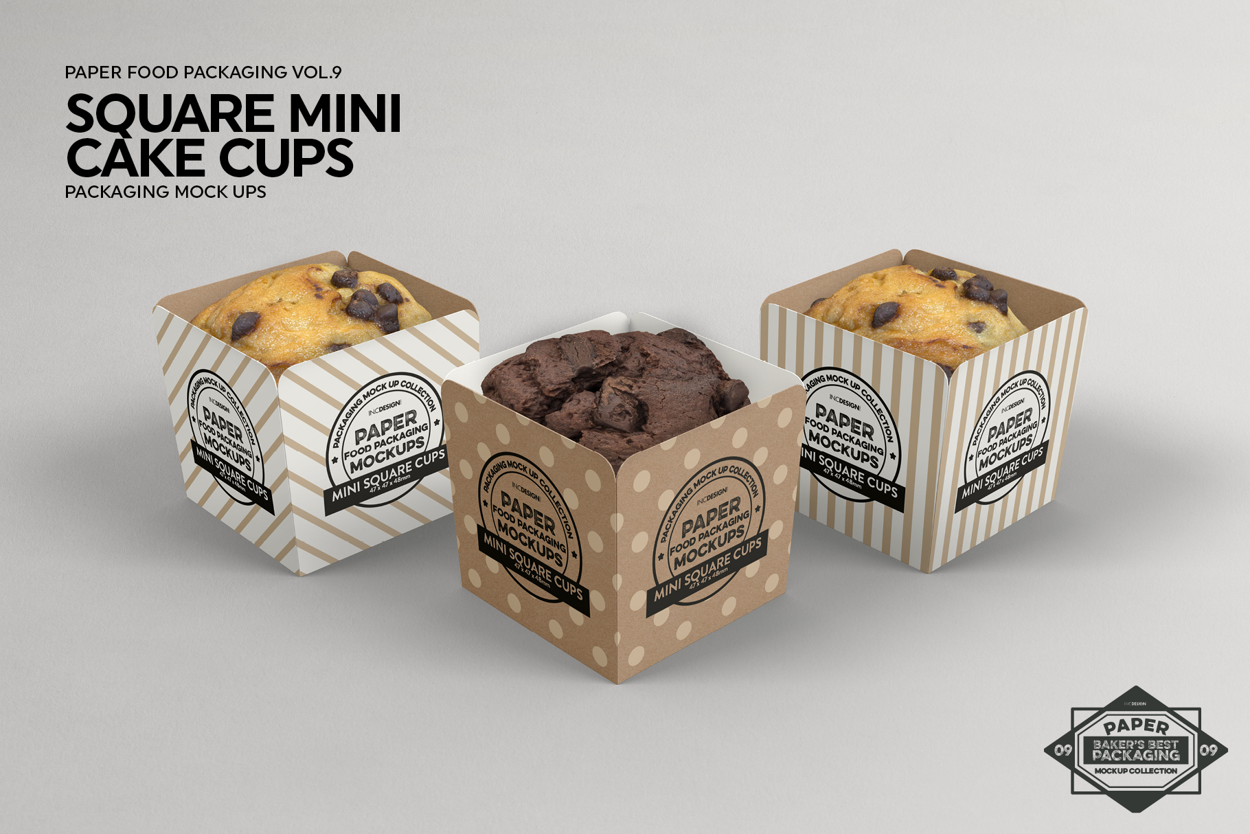 Download VOL.9 Food Box Packaging MockUps