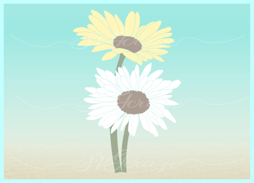 Daisy Flower SVG Dxf Eps PNG files for Cricut Silhouette