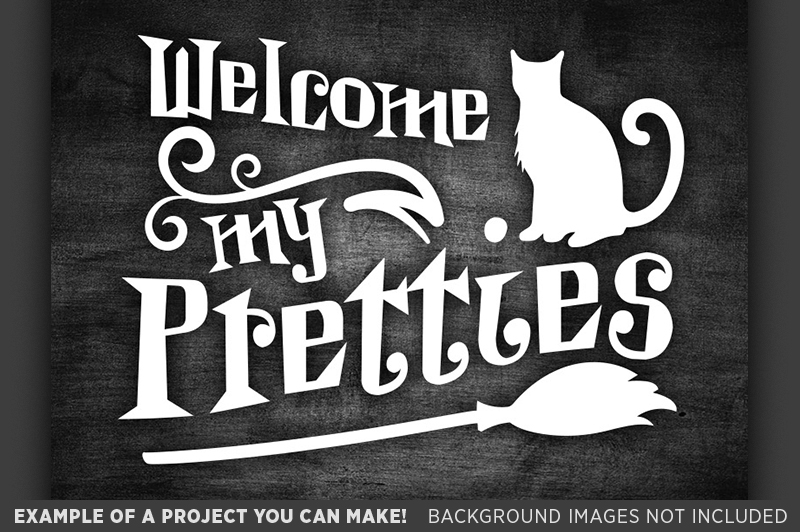 Download Halloween Cat Svg files - Welcome My Pretties Svg - 4030