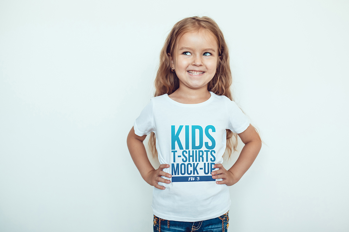 Download Kids T-Shirt Mock-Up Vol 3