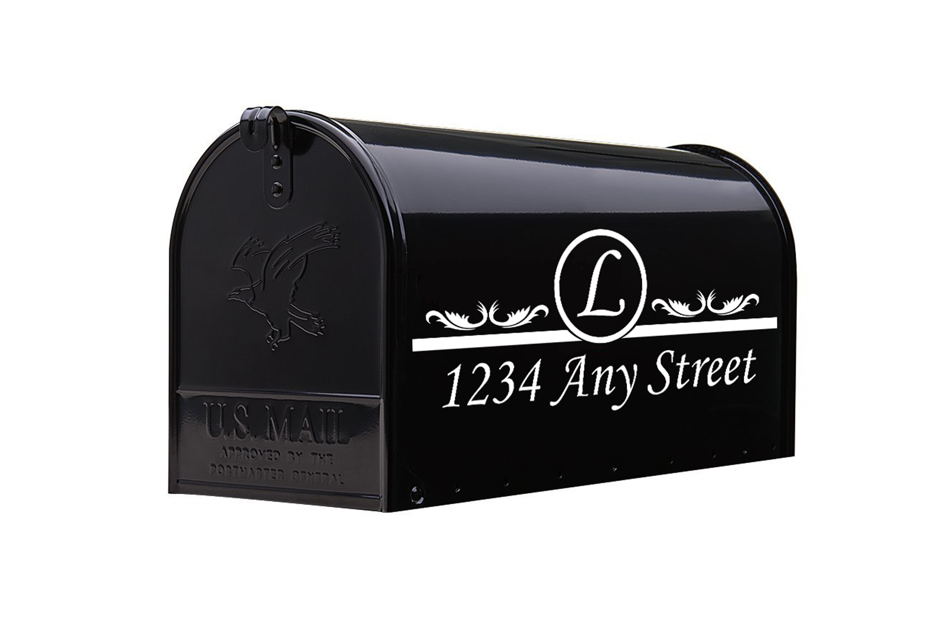Decorative Mailbox or Front Door Decal Cut File