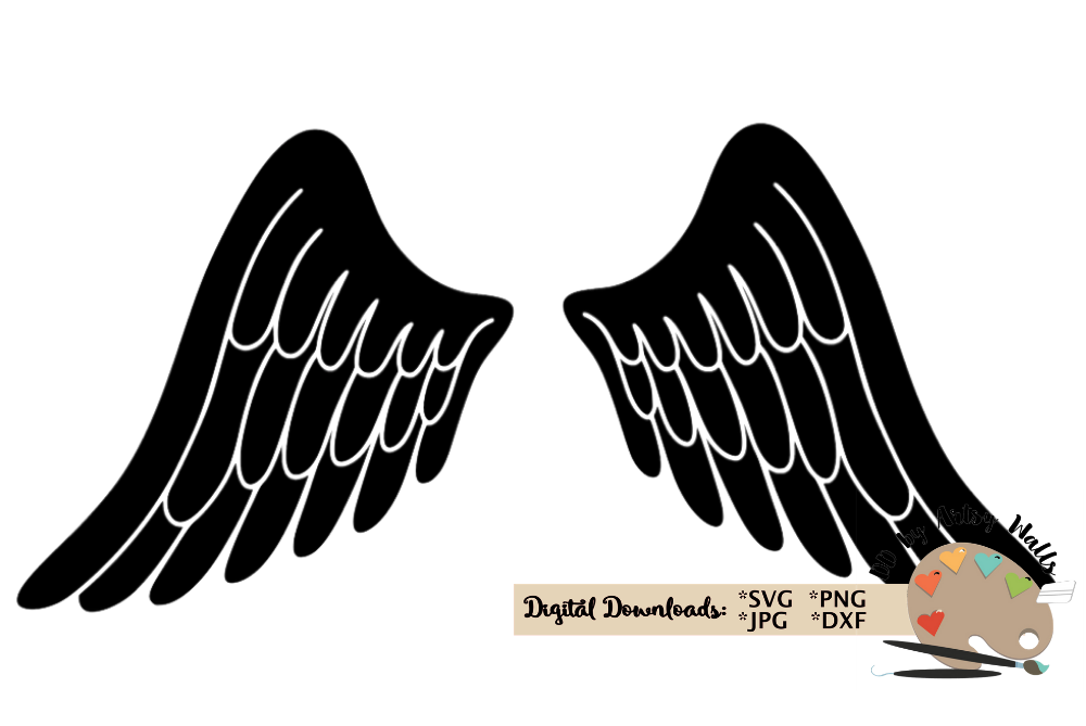 Free Free 263 Angel Wings Svg In Loving Memory Svg Free SVG PNG EPS DXF File