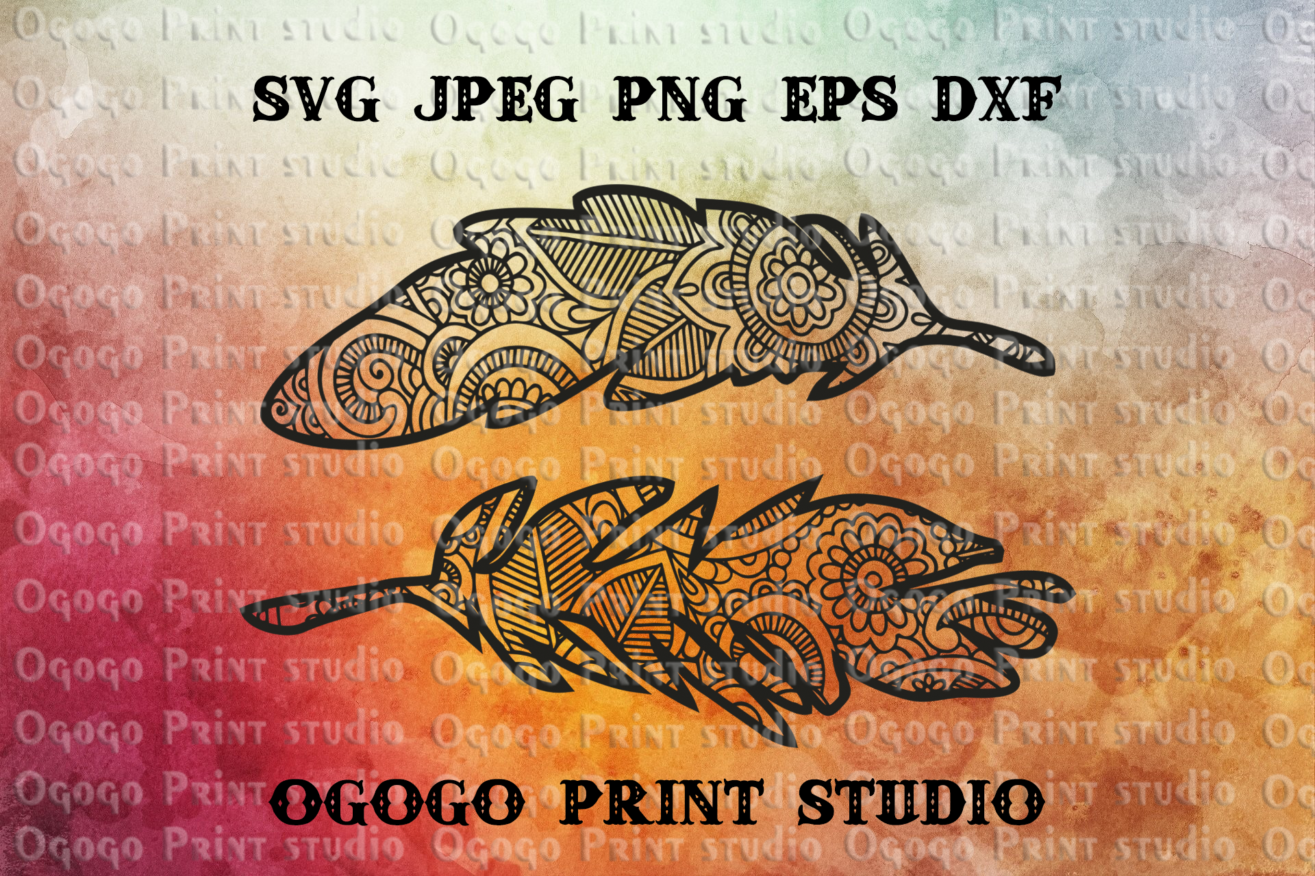 Feather SVG Zentangle SVG Plumelet SVG Native American Feather SVG Zentangle SVG Plumelet SVG Native American