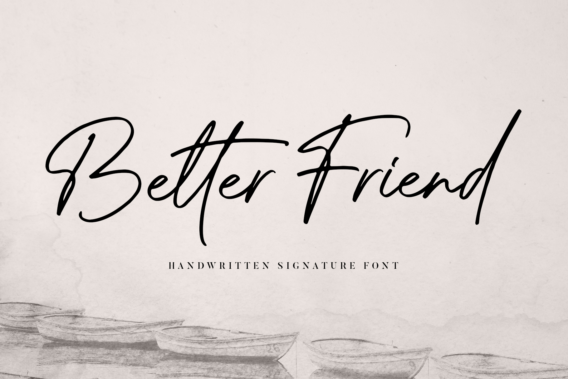 Better Friend Font