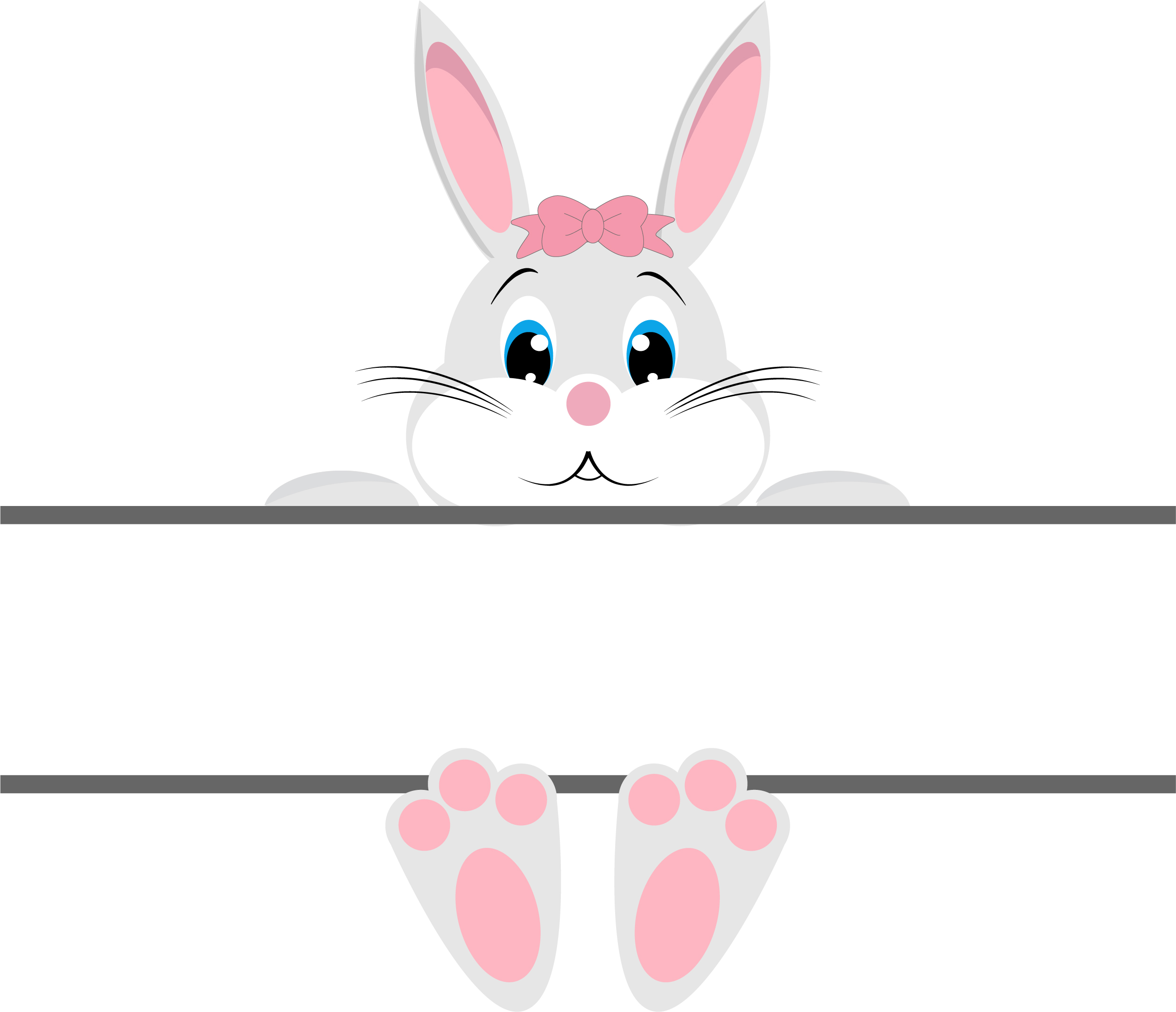 Easter Bunny Svg, Easter Monogram Svg, Svg Dxf Png Jpeg Eps (66860 ...