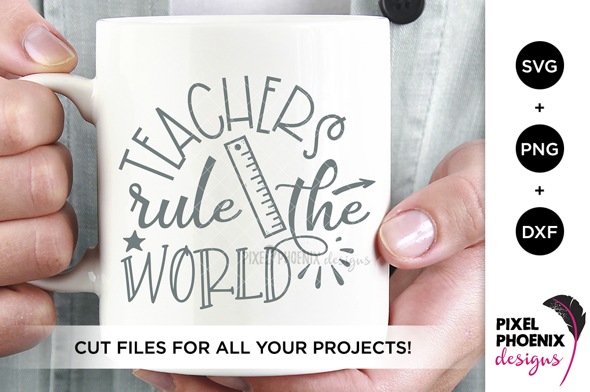 Download Teachers Rule the World SVG