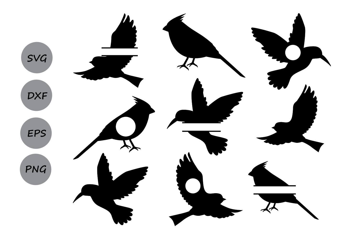 Download Birds SVG cut files, Birds Monogram Svg, Hummingbirds Svg ...
