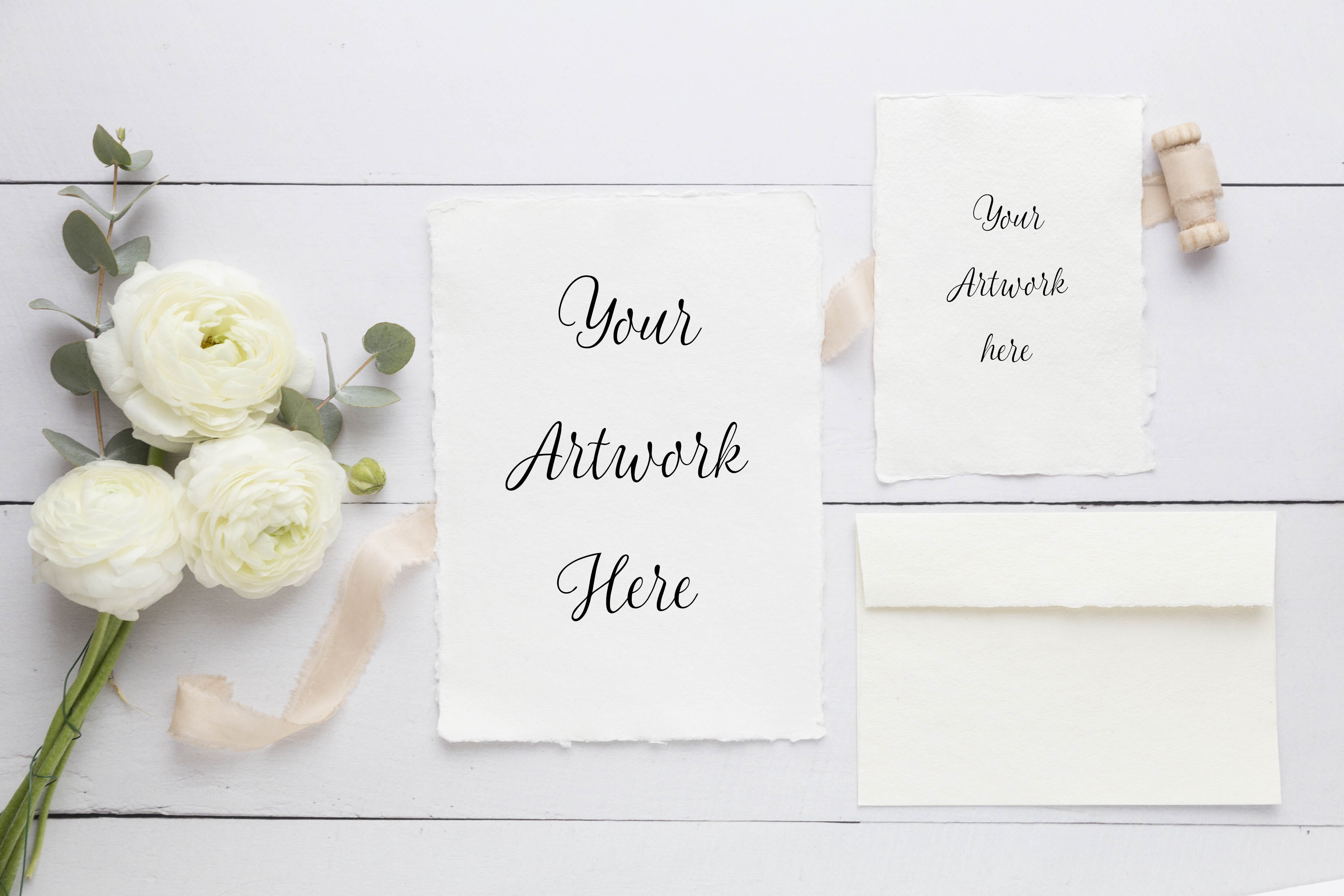 Wedding Paper Mockup