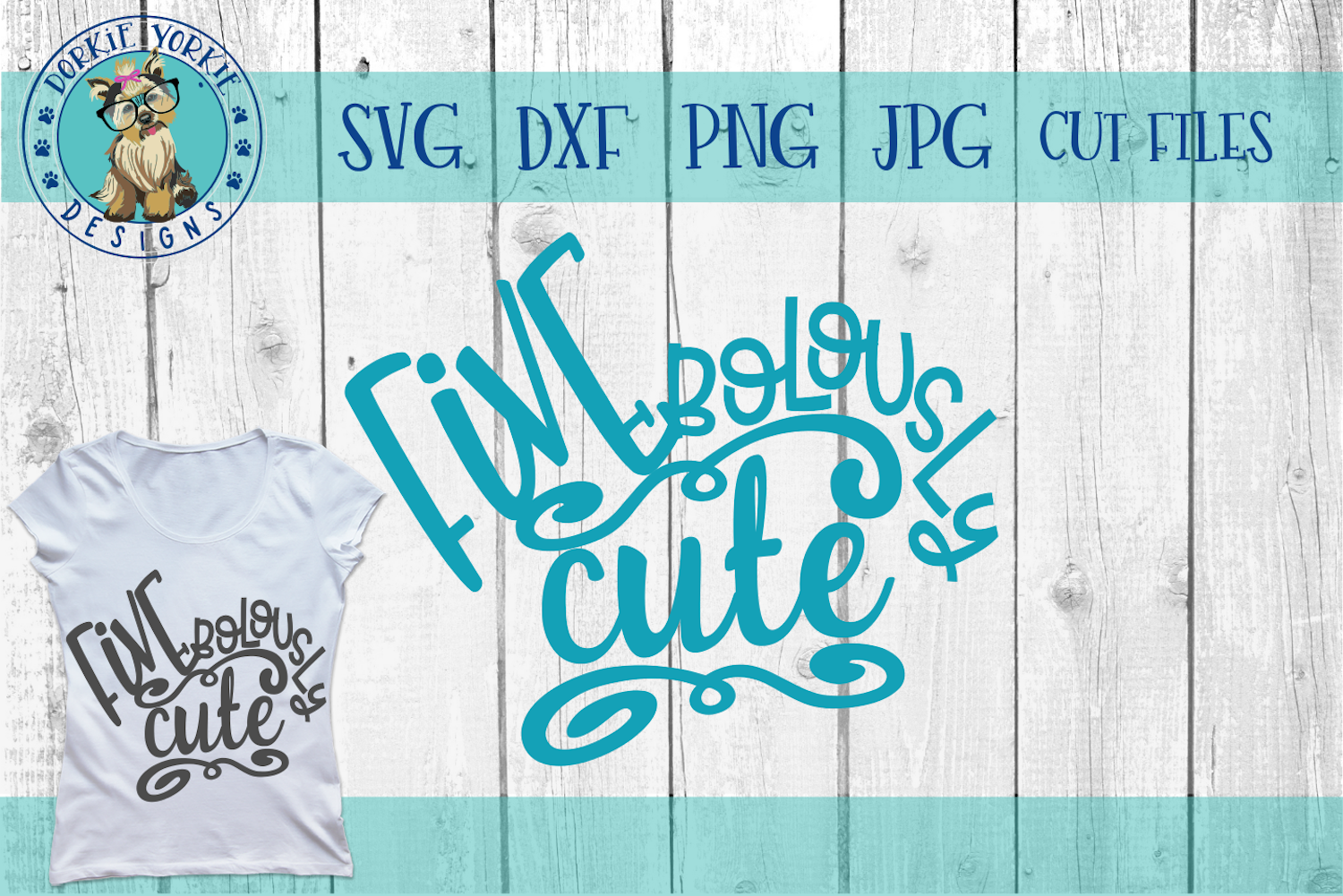 FIVEbolously Cute - 5th Birthday - SVG Cut File (122996) | SVGs