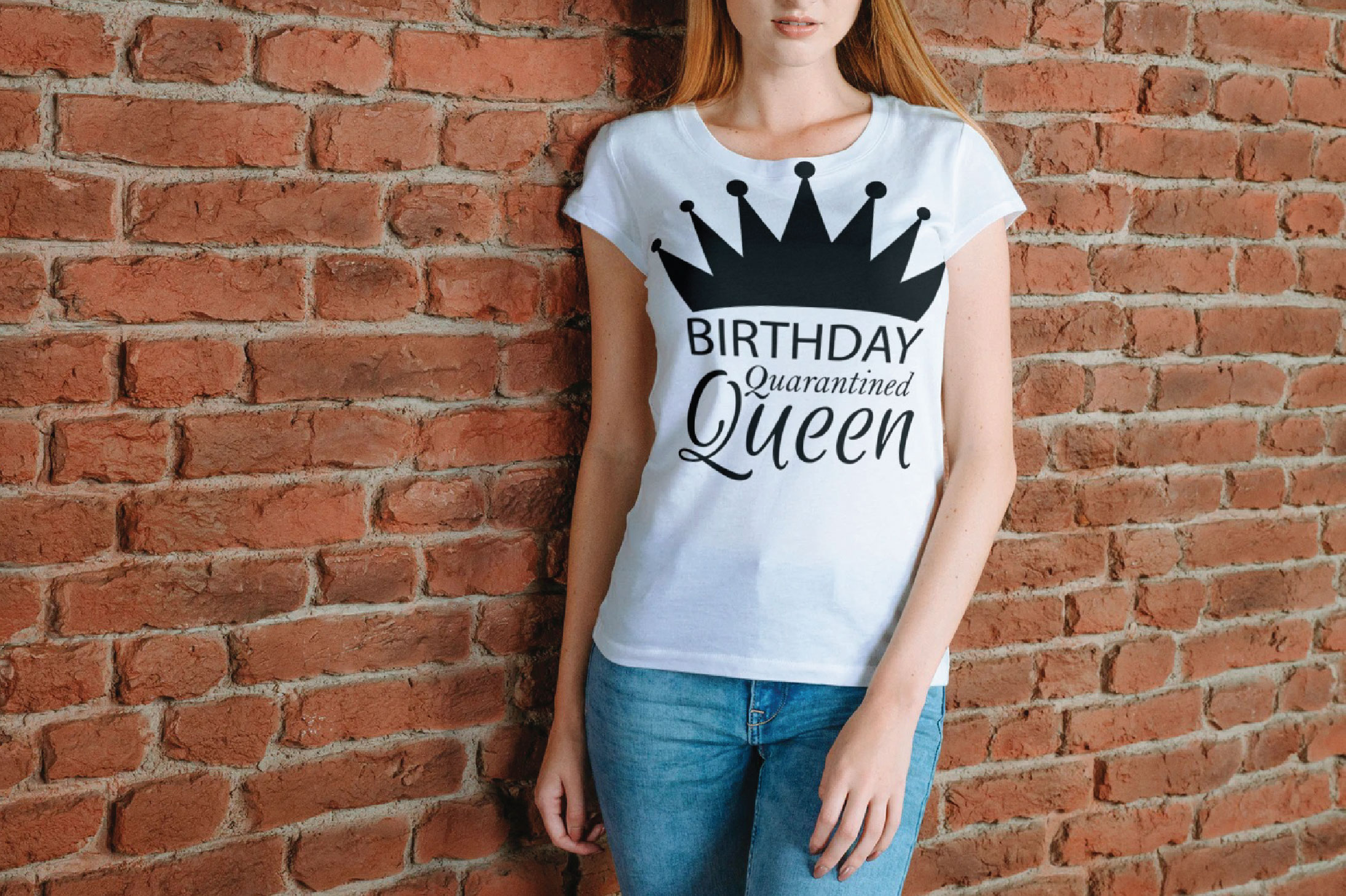 Download Quarantined Birthday Queen gift and decor svg cutting file.