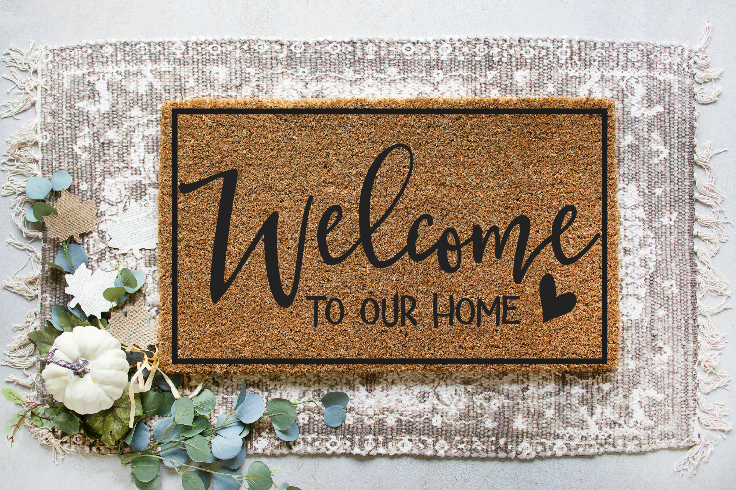 Free Free 132 Welcome To Our Home Sign Svg SVG PNG EPS DXF File