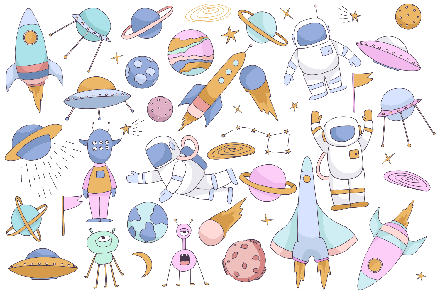 Space characters