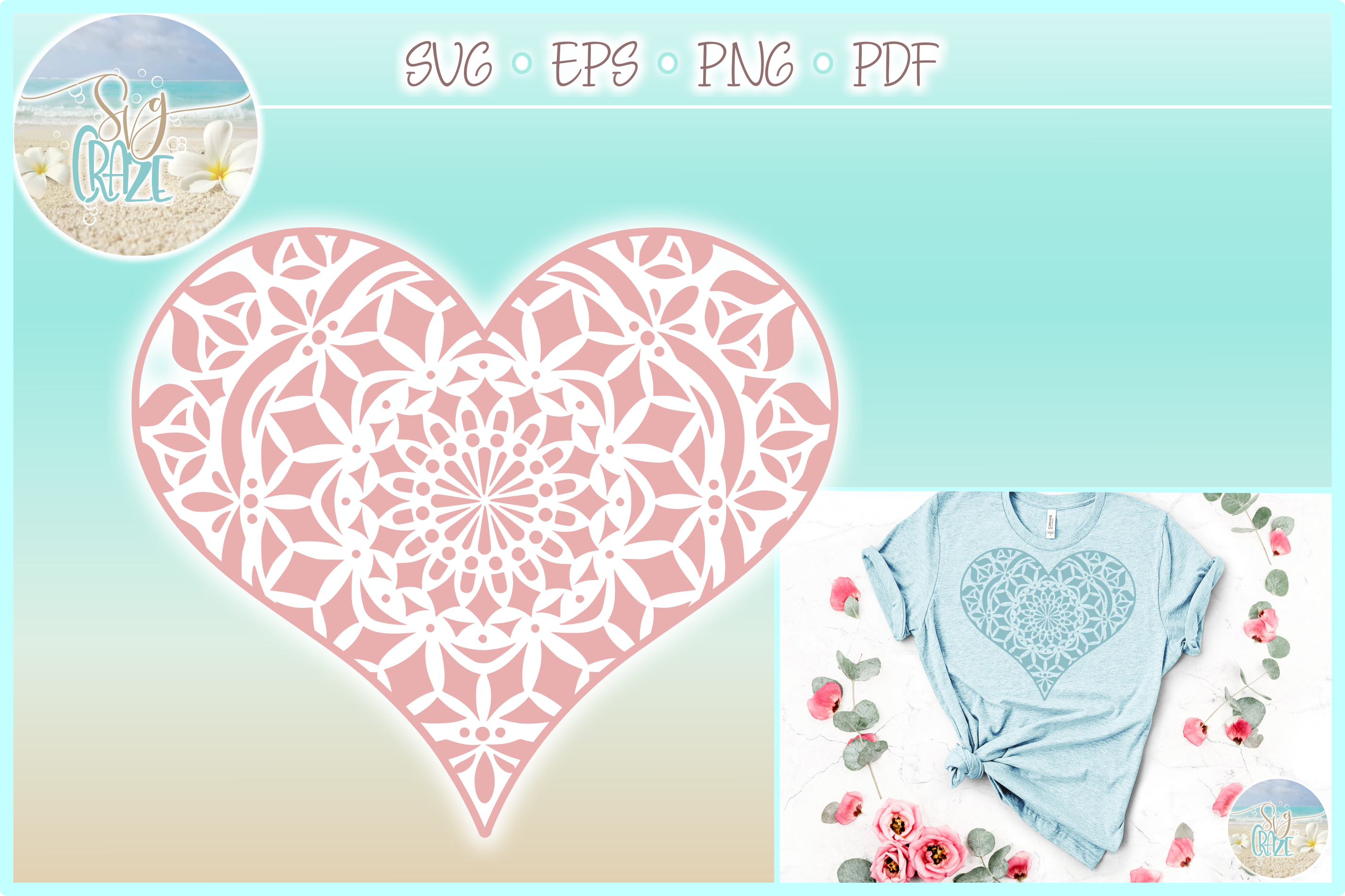 Free Free 228 Love Mandala Svg Free SVG PNG EPS DXF File