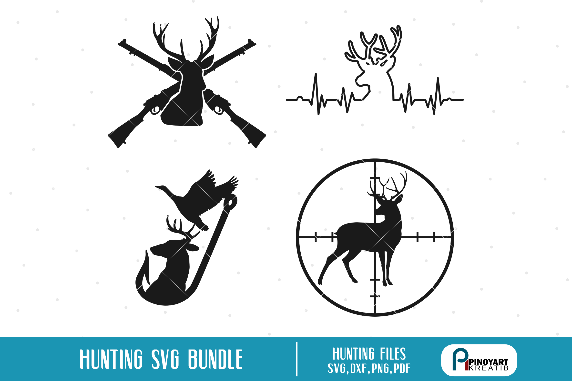 Download Deer Hunting svg Bundle - hunting vector files