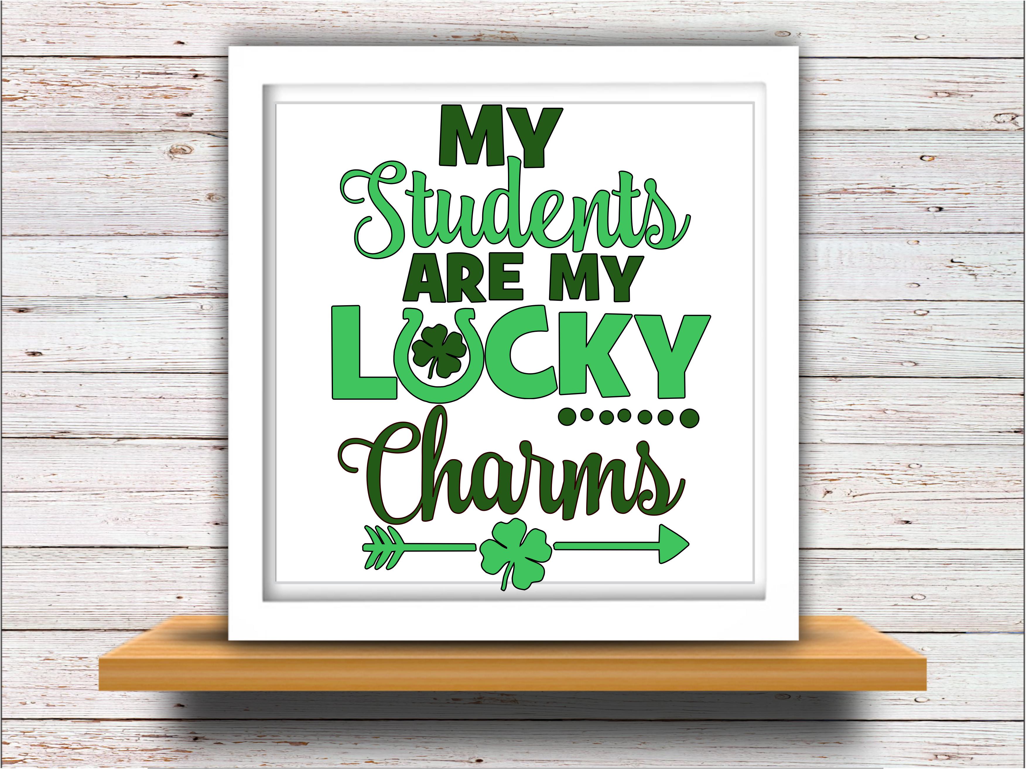 Download Teacher svg SVG DXF JPEG Silhouette Cameo Cricut students svg iron on St Patricks Day svg (67684 ...