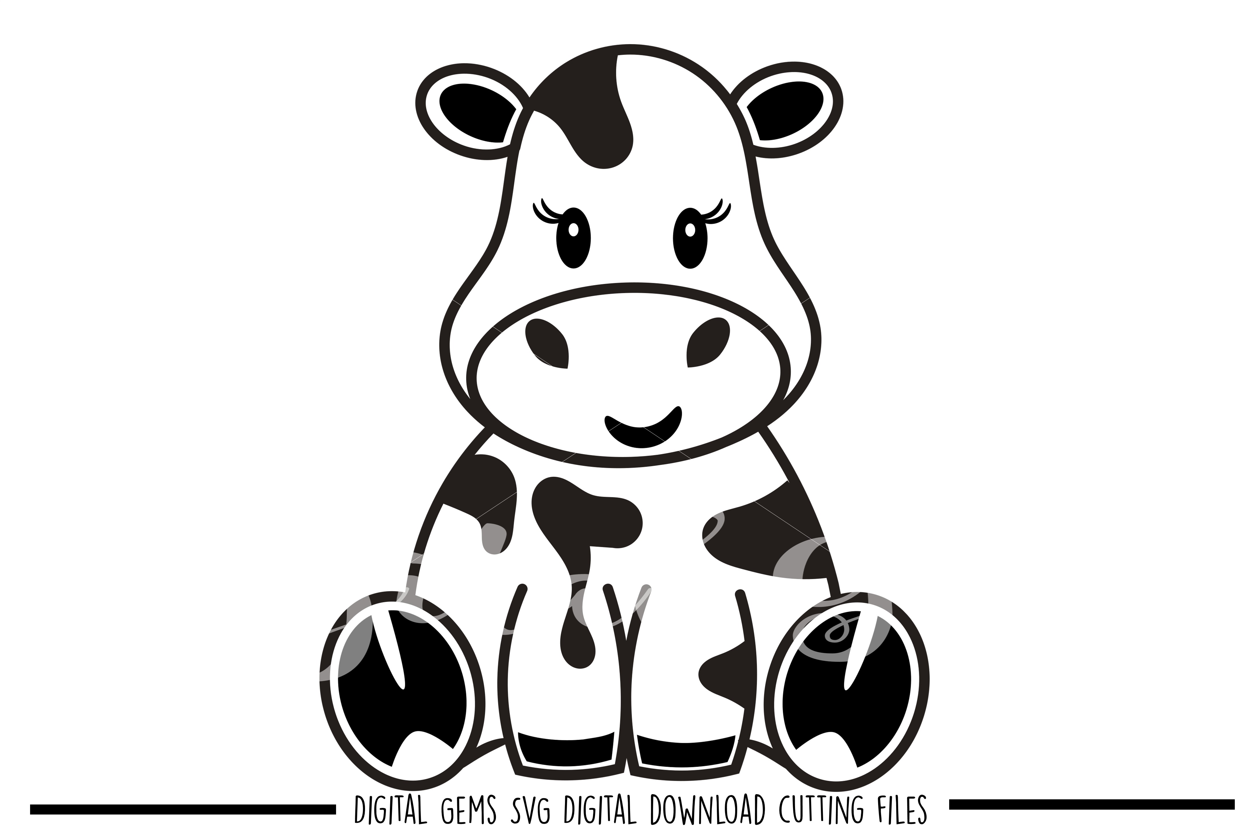 Download Cow Svg Dxf Eps Png Files