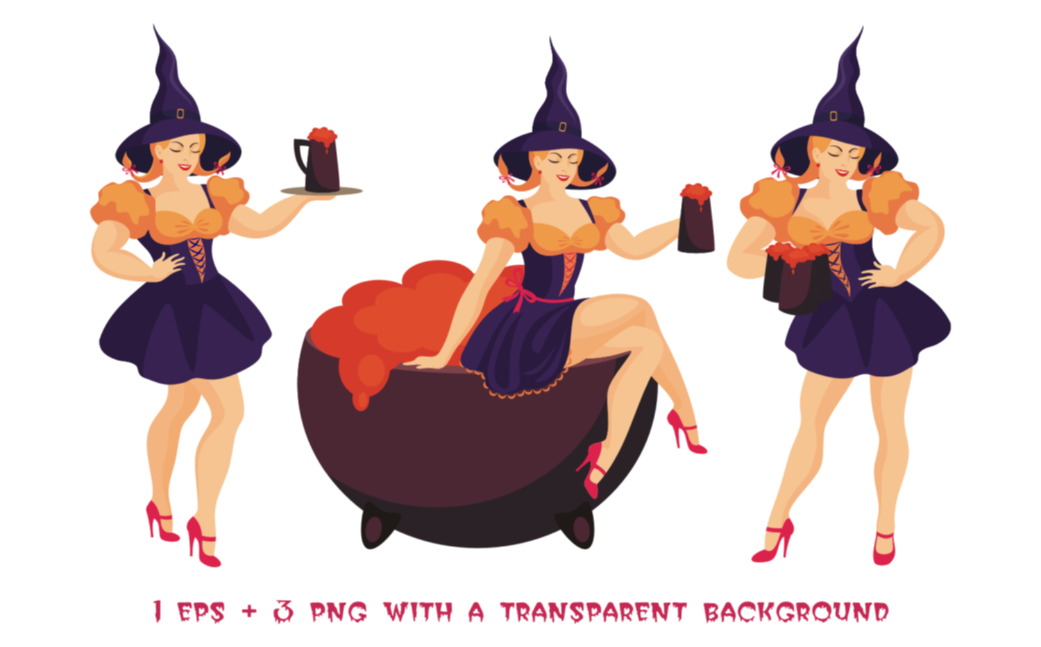 Download Witch's potion. Vector clip art