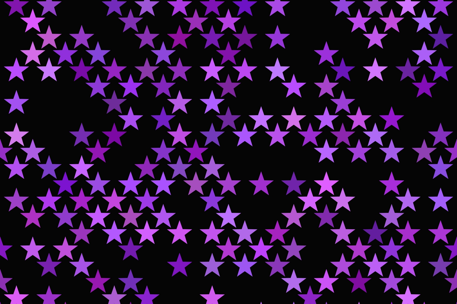 16 Purple Seamless Star Patterns