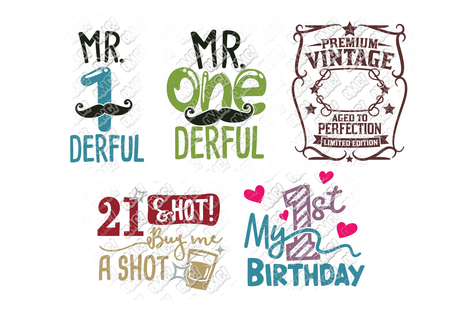 Download Birthday SVG Bundle in SVG/DXF/PNG/JPEG/EPS (97960) | Cut Files | Design Bundles