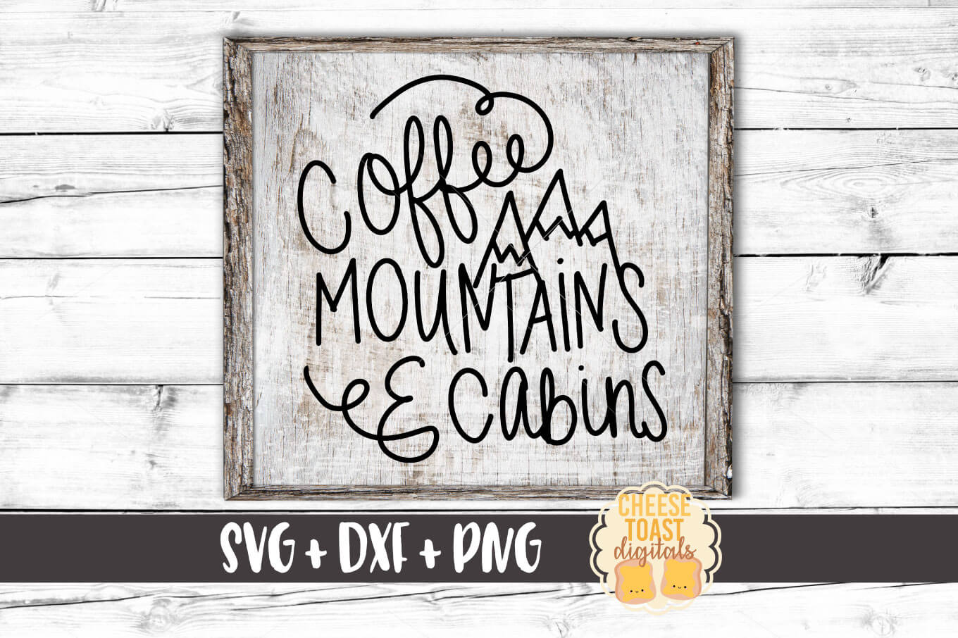 Download Coffee Mountains & Cabins - Camping SVG PNG DXF Cut Files ...
