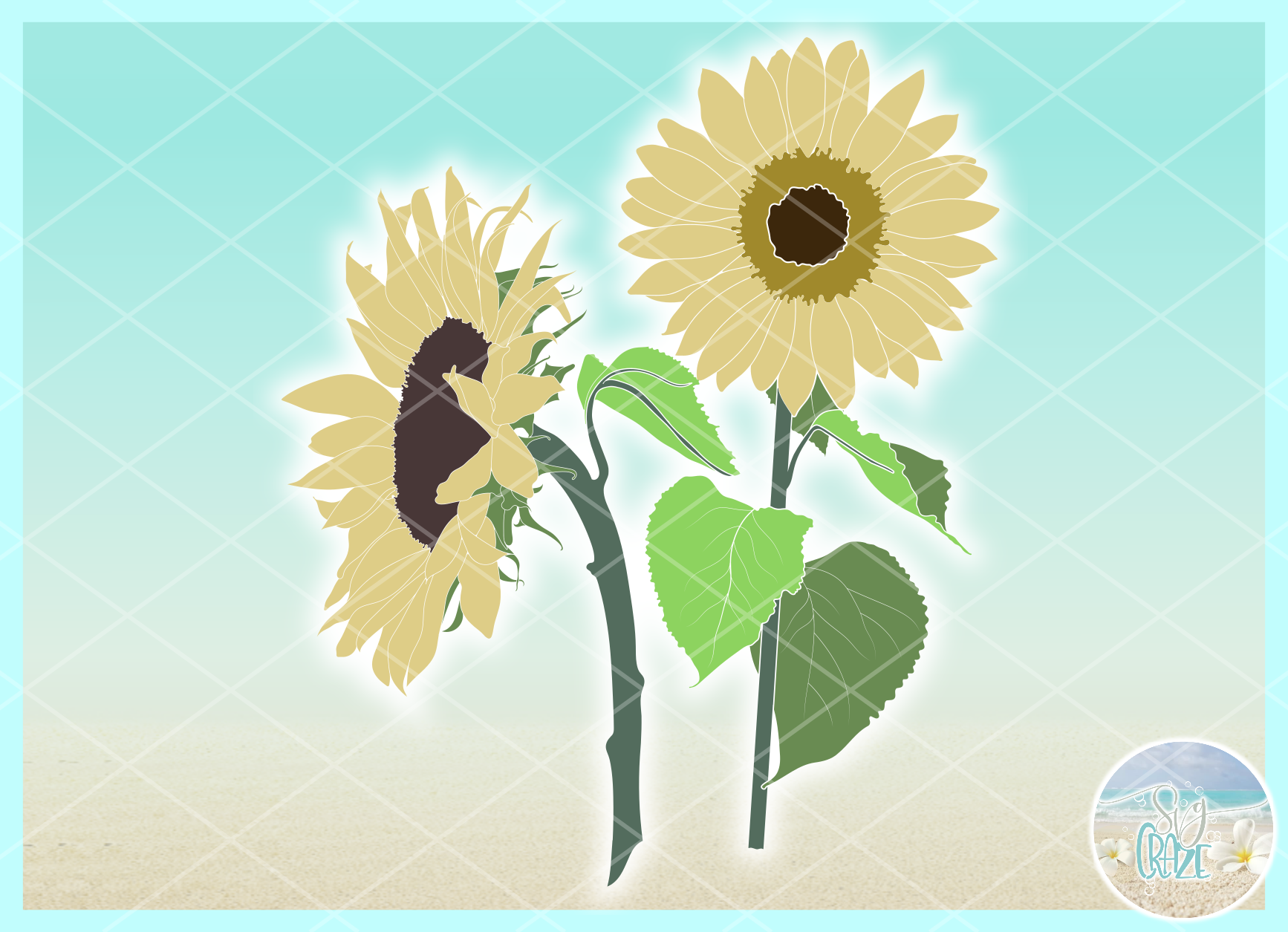 Free Free 261 Sunflower Vector Svg SVG PNG EPS DXF File