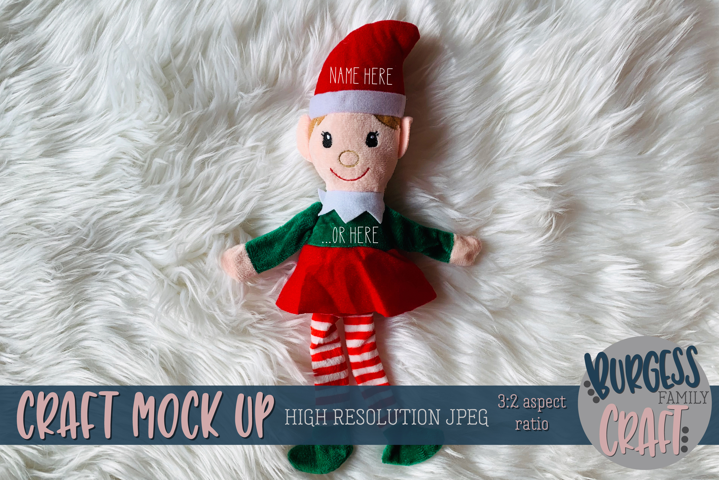 dollar tree stuffed elf