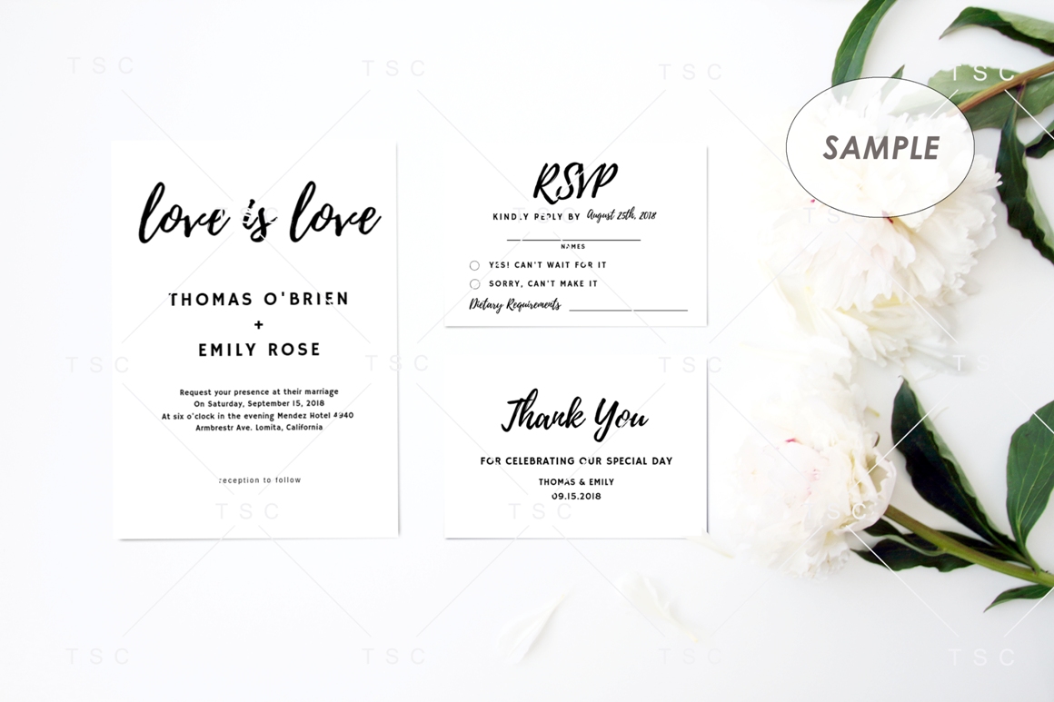 Download Wedding Suite Mockup / Invitation Card / RSVP Card (272576) | Mock Ups | Design Bundles