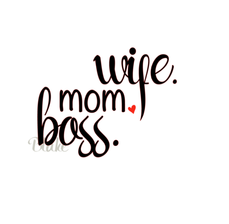 Download wife. mom. boss. svg Mother's day svg cut file for ...