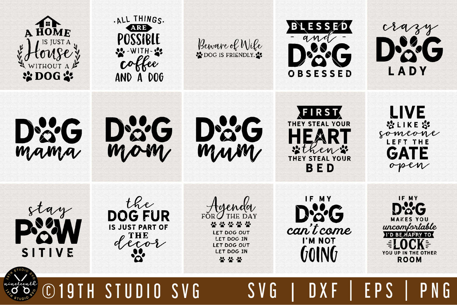 Download Dog SVG Bundle | MB62