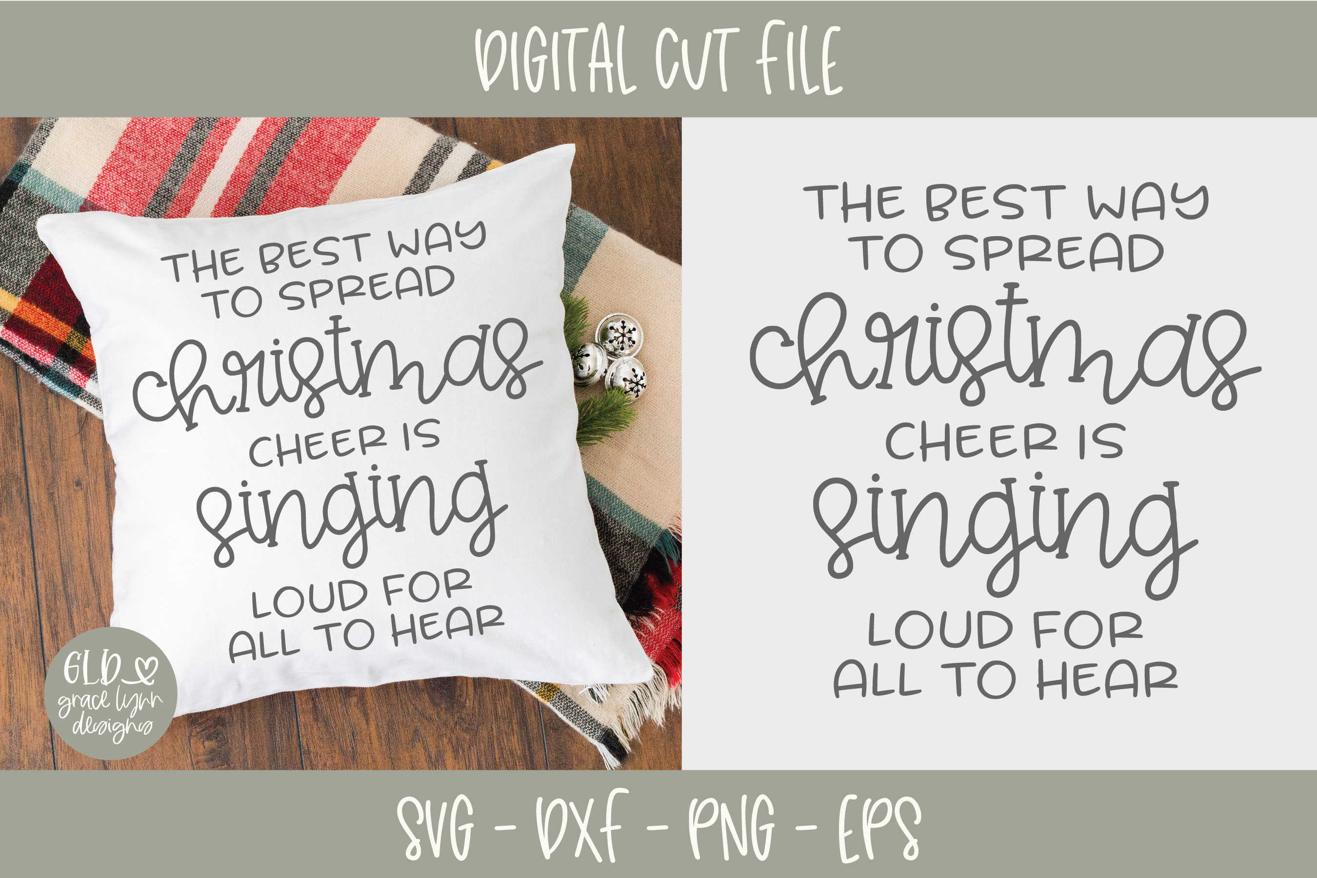 Download The Best Way To Spread Christmas Cheer - SVG (296103 ...