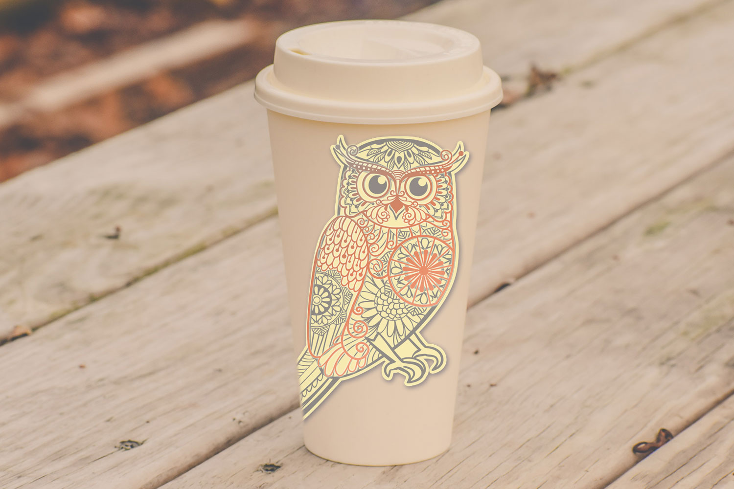 Download 3D Mandala Owl | 3D Papercut SVG