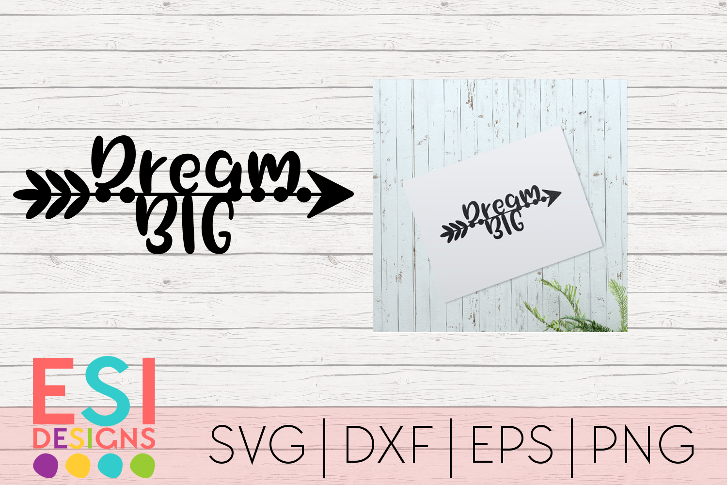 Download Dream Big Arrow Design|SVG, DXF, EPS & PNG (128272) | SVGs ...