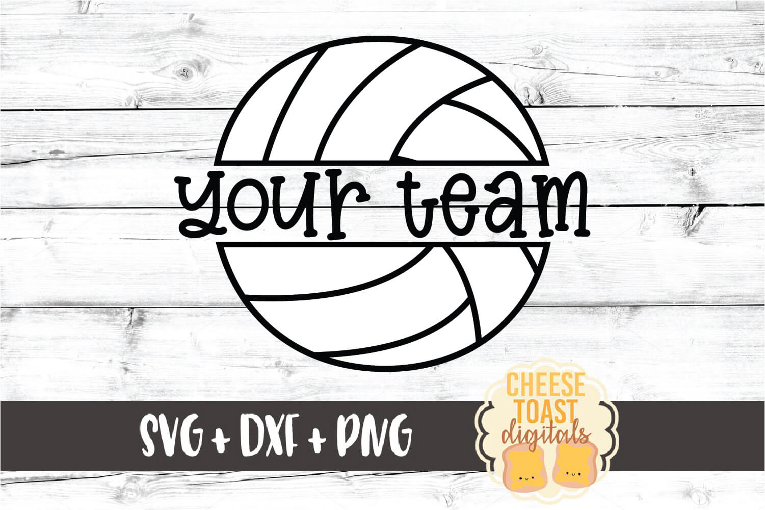 Download Split Volleyball Monogram - SVG PNG DXF Cut Files (353403 ...