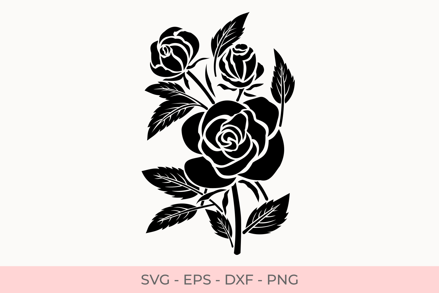 Flowers Silhouette Bundle Svg